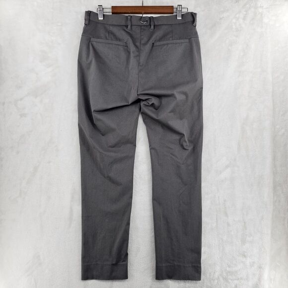 Ministry of supply Mens 32x28 slim Chino Dress‎ pants gray Polyester - Picture 4 of 8